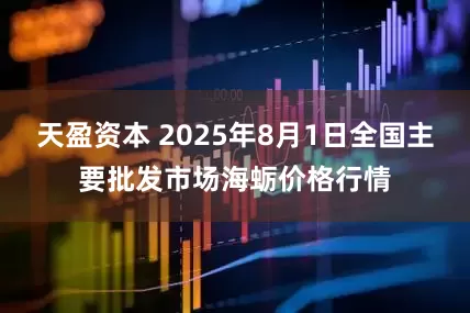 天盈资本 2025年8月1日全国主要批发市场海蛎价格行情